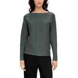 s.Oliver - Trui - Antraciet - Viscose - Losse Pasvorm