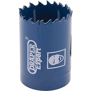Draper 41075 Expert HSS Bimetalen Gatzaagblad, 35mm, Blauw