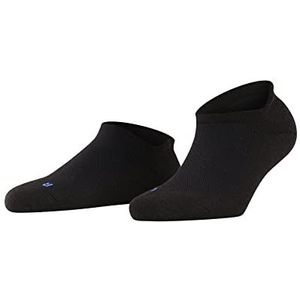 FALKE Dames Korte sokken Cool Kick Sneaker W SN Functioneel material Kort eenkleurig 1 Paar, Zwart (Black 3000), 35-36