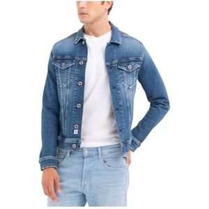 Replay Jeansjack voor heren, 009, medium blue., S