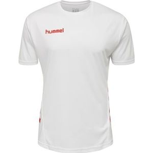 Hummel Heren Ensemble Duo Set Track Suit, blanc/rouge, M EU