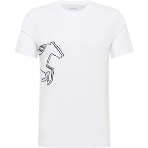 MUSTANG - Style Austin - T-shirt - Helder Wit