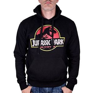 Jurassic Park Herentrui met capuchon, Zwart, S