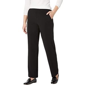 Briggs New York vrouwen Flat Front Pull On broek met slanke oplossing