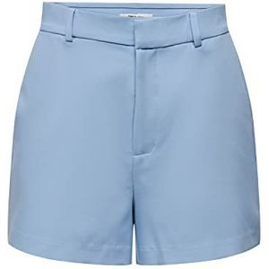 ONLY ONLLANA-Berry HW TLR NOOS Shorts, Bel Air Blue, 42, Bel Air Blue, 42