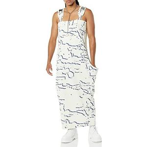 maison blanche One Leg Pant-Dress Jurk Broek met één pijp, uniseks, Print nachtblauw, 7