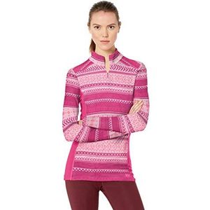 Helly Hansen Dames Dames Sweatshirt Mid Graphic 1/2 Zip Sweatshirt, Dragon Fruit, XL, 48473