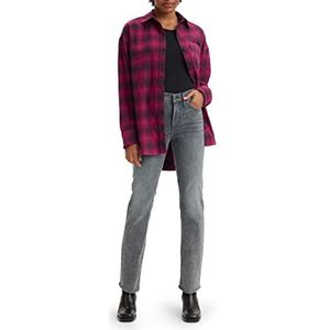 Levi's Mid Rise Boyfriend dames Jeans, LAPIS OUTSIDER CLEAN HEM, 30W / 30L