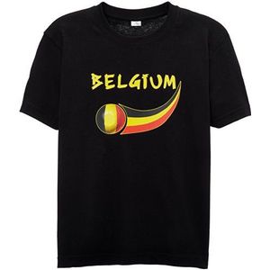 Supportershop Unisex Kid's Belgium Fan T-Shirt