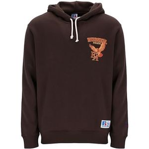 Russell Athletic E36382-SN-562 Barry-Pull Over Hoody Heren Sweatshirt met Capuchon Zwart Maat M