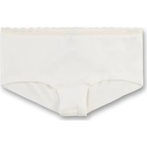 Sanetta Meisjes-cutbrief | Hoogwaardige en duurzame katoenen onderbroek voor meisjes, wit, 152 cm