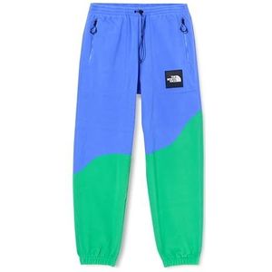 THE NORTH FACE X Yinka Ilori fleecebroek voor heren, Solar Blue/Optic Emeral, M