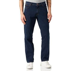 Wrangler Herren Texas Slim Pants, Blue (Cross Game 11U), 33W / 34L