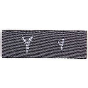 Etiketten van polyester alfabet Y 35 x 15 mm, 5 stuks