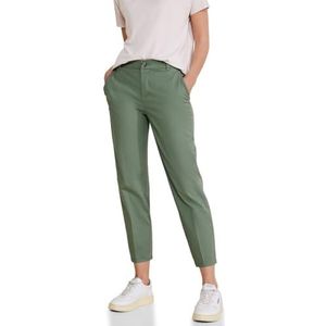 STREET ONE Chino broek in casual fit, Dry Salvia Green, 38W x 28L