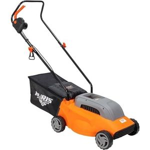 RURIS Elektrische grasmaaier sf7a106, 1200 W, 330 mm snijdiameter, zak 25 l, 3 hoogteposities 25-60 mm