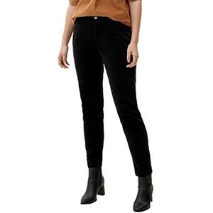 s.Oliver Dames 2121484 koord Chinos, zwart, 6, Zwart, 58
