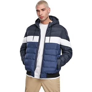 Urban Classics Heren Colorblock Bubble Jacket Jassen
