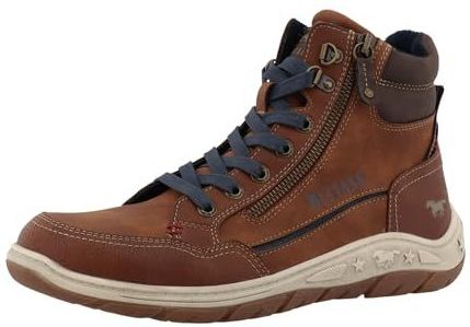 MUSTANG Veterboots 'Benedetto'  bruin / donkerbruin