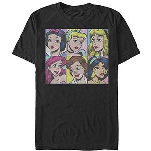 Disney Princesses - Pop Princesses Unisex Crew neck T-Shirt Black L