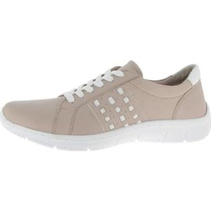Andrea Conti Lage sneakers voor dames, zilvergrijs, wit, 35 EU