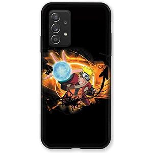 Cokitec Beschermhoes voor Samsung Galaxy A52S, Manga Naruto, zwart