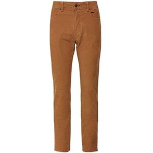 Hackett London Rechte jeans voor heren, Geel (Mosterd 079), 37W / 32L