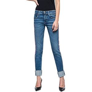 Replay Dames HETER jeans, blauw (medium blue 9), No Aplica/L32 (fabrieksmaat: 24)
