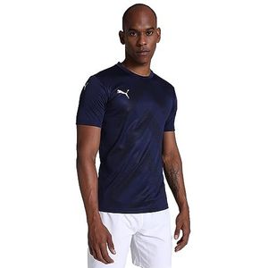 Puma 705017 006 - teamGLORY shirt donkerblauw maat M