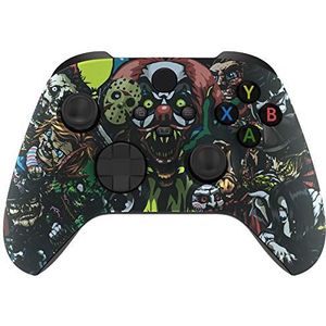 eXtremeRate Voorste Cover Case voor Xbox Series X S Controller,Vervanging Schaal Shell voor Xbox Series X S Controller Model 1914(Zonder Controller)-Eng Feest