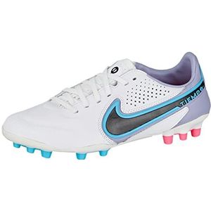 Nike Tiempo Legend 9 AG-PRO, uniseks, volwassenen, wit/zwart-baltische blauw-roze blast, 39 EU, Wit Zwart Baltisch Blauw Roze Blast, 39 EU