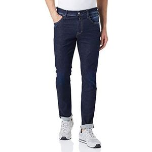 Replay Heren MICKYM Jeans, 007 Dark Blue, 3634