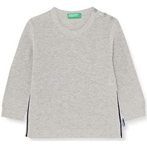United Colors of Benetton Kindertrui, Melange Light Grey 501, 3 Maanden
