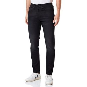 s.Oliver Sales GmbH & Co. KG/s.Oliver Jeans broek Mauro, Tapered Leg, zwart, 33W / 32L