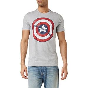 Marvel Heren Captain America T-Shirt