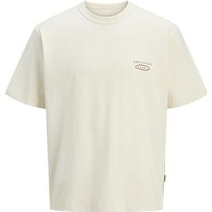 Jack & Jones - Jorgramercy Monoback TEE SS Crew NE - Top - Beige