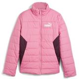 PUMA - Gewatteerd Jack - Zwart - Polyester - Met Capuchon