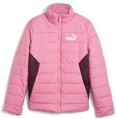 PUMA - Gewatteerd Jack - Zwart - Polyester - Met Capuchon