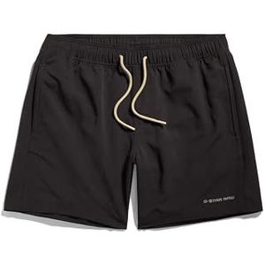 G-STAR Dirik Solid zwemshorts voor heren, Zwart (Dk Black D24469-a505-6484), XS