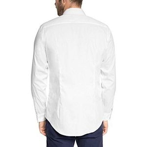 ESPRIT Collection Heren Stretch Pop Lange mouwen Slim Fit Formele Shirt