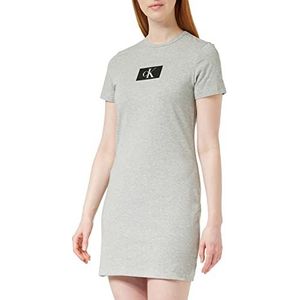Calvin Klein Vrouwen S/S Nachthemd Nachthemd, Grijze Hei, L