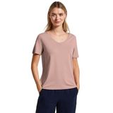 Street One - Dames Basic Shirt - Roze