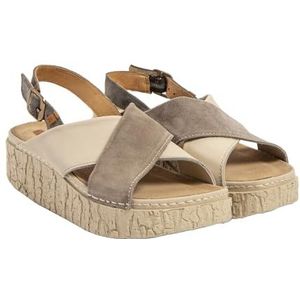 El Naturalista N5972 SHINRIN damessandalen, Multi Cream, maat 37, meerkleurig crème, 37 EU