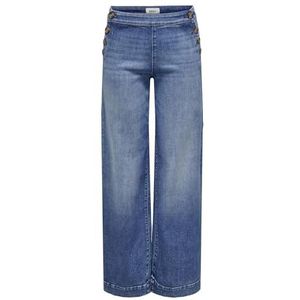 ONLMADISON - GEN769 - Jeans - Blauw - Wijde Pasvorm - Hoge Taille - 29W / 32L