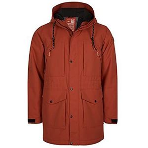 O'NEILL Journey Parka Jacket functionele jas voor heren, 3058 Rooibos Rood, Large/X-Large
