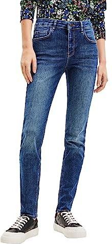 Desigual - Dinamarca - Damesjeans - Effen - Skinny Pasvorm