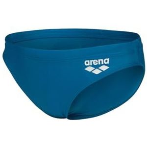 Arena Zwemslips met logo voor jongens, Blauw China-wit, 62 cm