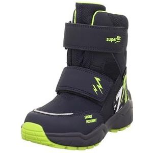 Superfit CULUSUK 2.0 warm gevoerde Gore-Tex sneeuwlaarzen voor jongens, Blauw geel 8010, 25 EU Smal