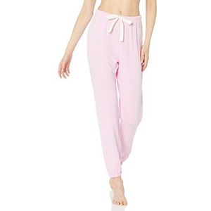 Amazon Essentials Lichtgewicht lounge badstof joggingbroek voor dames (verkrijgbaar in grote maten), lichtroze, M