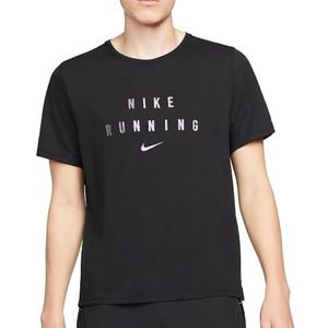 Nike T-shirt merk model tricot Sport Noir Homme Miler Top